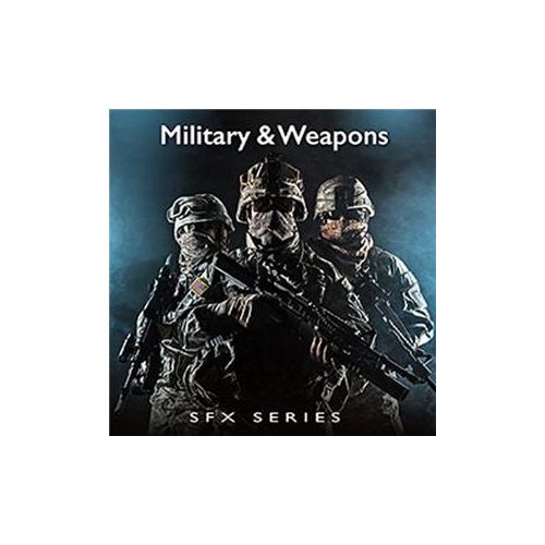  Adorama Sound Ideas Military & Weapons SFX 812 Weapon Sound Effects Library MM-MWEAP