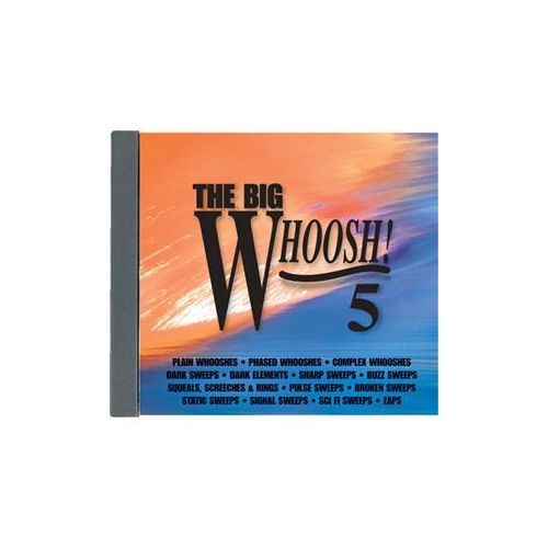  Adorama Sound Ideas Big Whoosh 5 Production Elements Audio CD SI-BIG-WHOOSH5