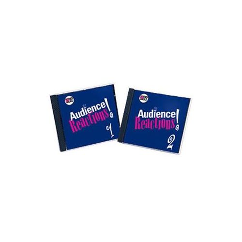  Adorama Sound Ideas Audience Reactions I Sound Effects Library CDs, 2 CDs SI-AR-1