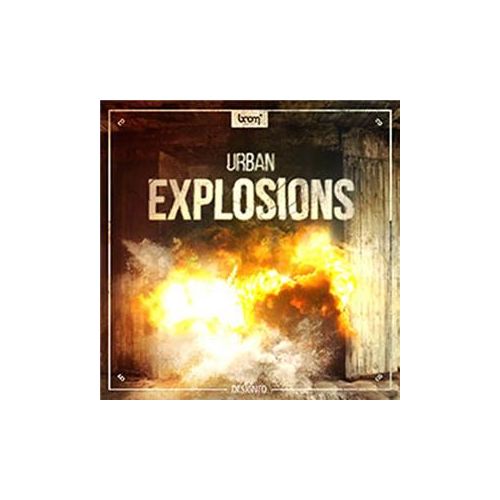  Adorama Sound Ideas Urban Explosions Sound Effects Library Bundle by Boom, Download Only URBEX-BM-2496DN