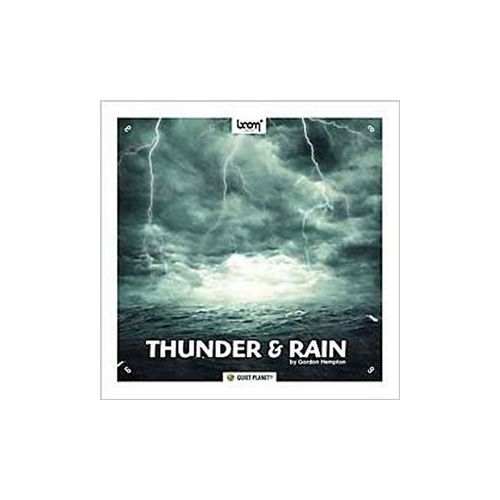  Adorama Sound Ideas Thunder and Rain Sound Effects on DVD, 1 DVD ROM SS-THUNDER-BOOM