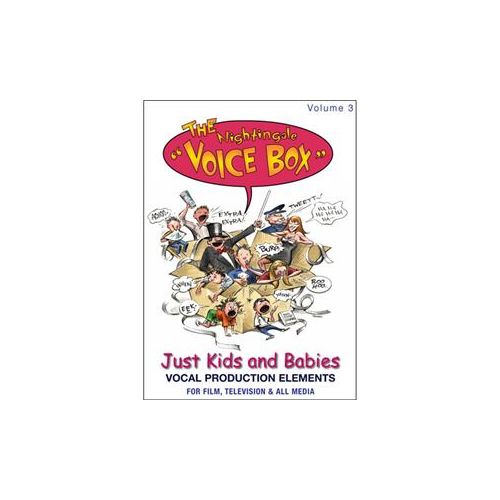  Adorama Sound Ideas Nightingale Voice Box Sound Effects Library Vol 3 - Kids & Babies SS-VOICEBOX3