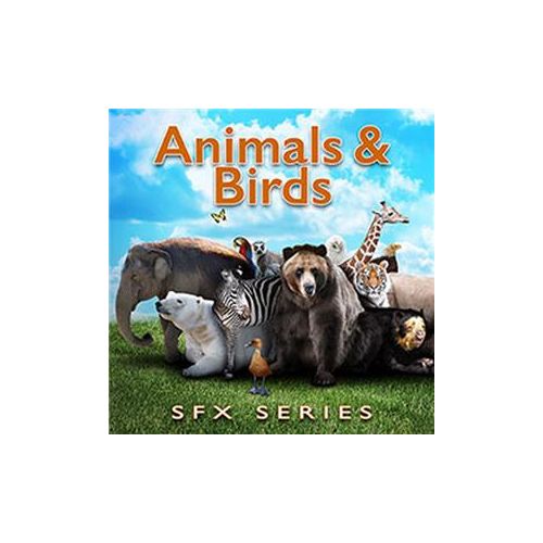  Adorama Sound Ideas Animals & Birds SFX 615 Individual Animal/Bird Sound Effects Library MM-ANIMA