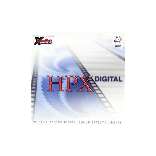  Adorama Sound Ideas Hollywood Edge HPX Digital Sound Effects Library - Download HE-HPX