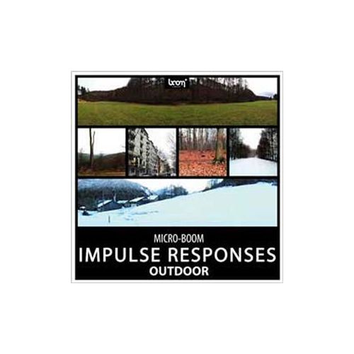  Adorama Sound Ideas Outdoor Impulse Response Sound Effects OUTDOOR-2496DN