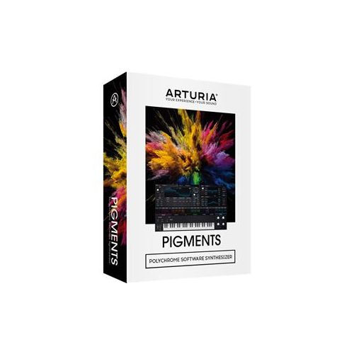  Adorama Arturia Pigments Polychrome Software Synthesizer, Boxed 240101