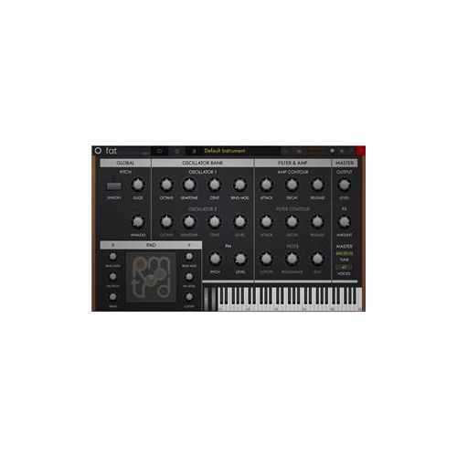  Adorama Tracktion RetroMod FAT Contemporary Moog Synthesizer Emulation Software,Download RETROMOD FAT