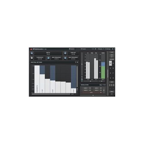  Adorama MeldaProduction MPolySaturator Spectral Saturation Plug-In, Download 11-30289