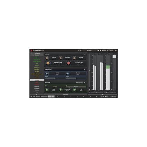  Adorama MeldaProduction MTurbocomp Classic Compressor Emulation Plug-In, Download 11-30287