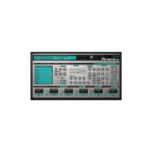  Adorama Rob Papen Punch-BD Synthesized Bass Drum Software Instrument,Electronic Download RPPUBD