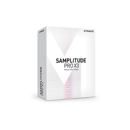  Adorama Magix Samplitude Pro X3 Suite Software, Boxed (CD) Version ANR006213BOXT