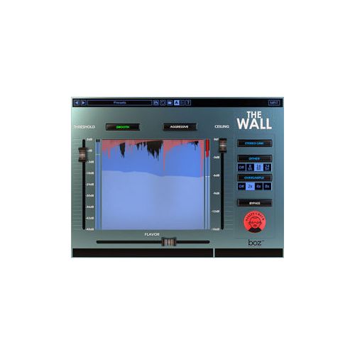  Adorama Boz Digital Labs The Wall Brickwall Mastering Limiter Software Plug-In, Download 10-12112