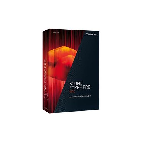  Adorama Magix SOUND FORGE Pro Mac 3 Software, Upgrade, Electronic Download ANR007608ESD-U1