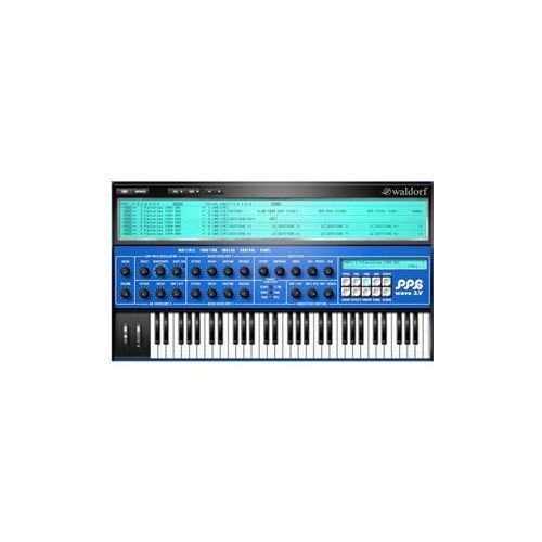  Adorama Waldorf PPG Wave 3.V Wave Synthesizer Plug-In, Electronic Download WDF-PPG-3