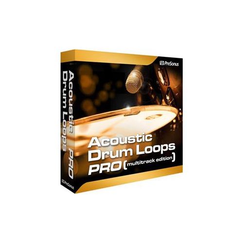  Adorama PreSonus Acoustic Drum Loops Pro (Multitrack Edition), Download ACOUSTIC DRUM MULTI