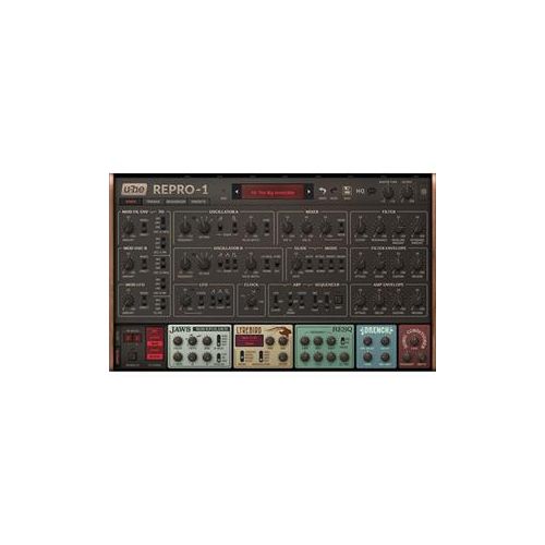  Adorama u-He Software Repro-1 Classic Monosynth Software Synth, Electronic Download 1035-794