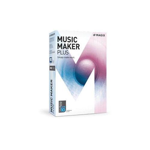  Adorama Magix Music Maker Plus Edition Production Software, Boxed ANR007789BOX-T