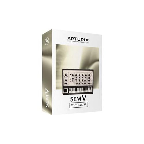  Adorama Arturia SEM V V3 Synthesizer Virtual Instrument Plug-In, Electronic Download 210508