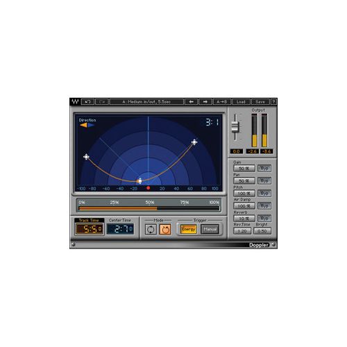  Waves Doppler Plug-In, Native/SoundGrid, Download V5-DPD40 - Adorama