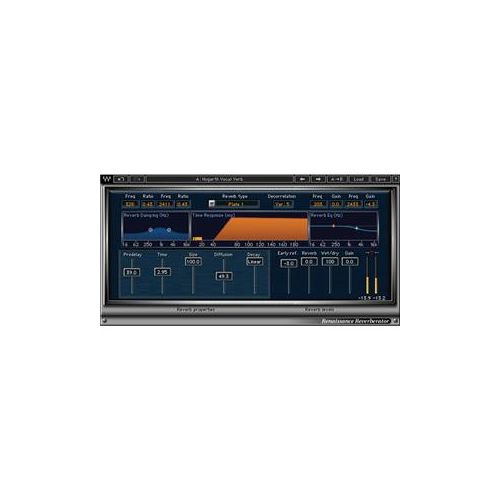  Adorama Waves Renaissance Reverb Plug-In, Native/SoundGrid, Download V5-RRD40