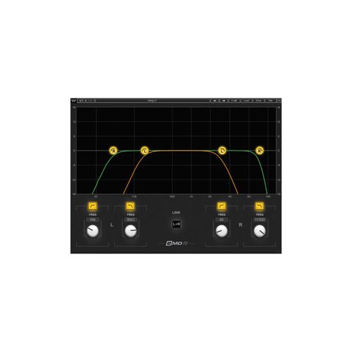  Adorama Waves eMo F2 - High and Low-Pass Filter Plug-In, Native/SoundGrid, Download EMOF2SG