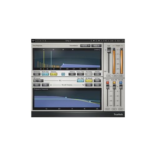  Waves TrueVerb Plug-In, Native/SoundGrid, Download V5-TVD40 - Adorama