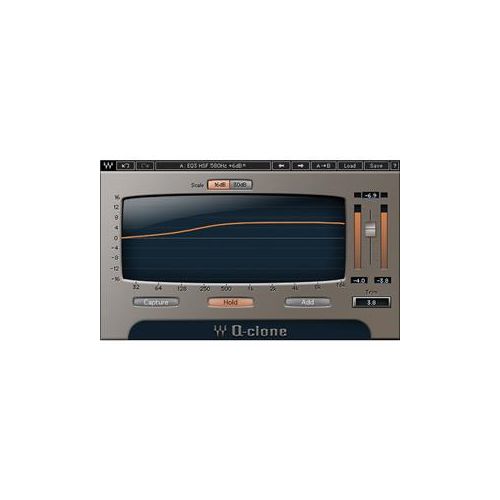  Adorama Waves Q-Clone EQ Preset Modeling Plug-In, Native/SoundGrid, Download QCLNSG