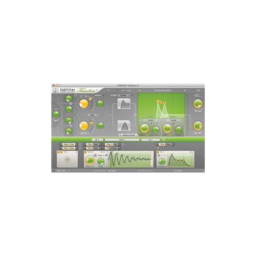  Adorama FabFilter Timeless 2 Tape Delay Software Plug-In, Electronic Download 11-30178