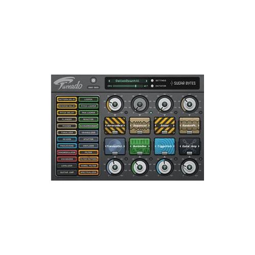  Adorama Sugar Bytes Turnado - Multi-Effect Audio Manipulator Plug-In, Download 11-33038