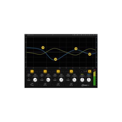  Adorama Waves eMo Q4 - 4-Band Equalizer Plug-In, Native/SoundGrid, Download EMOQ4SG