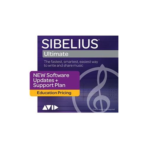  Adorama Sibelius Ultimate 1 Year Software Updates/Support New,Education Pricing,Download 9938-30013-20