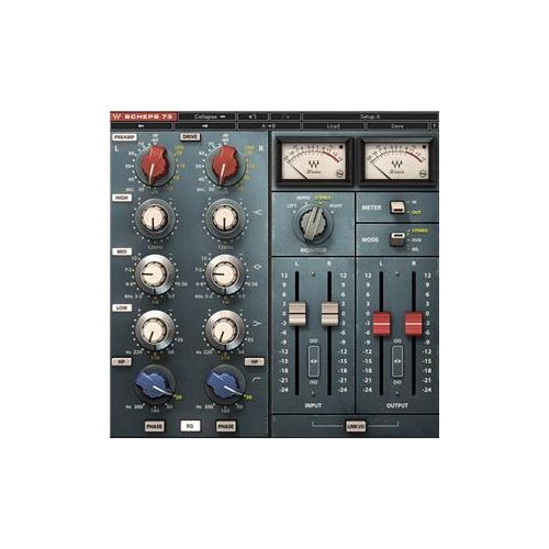  Adorama Waves Scheps 73 Console EQ Plug-In, Native/SoundGrid, Download SCH73SG