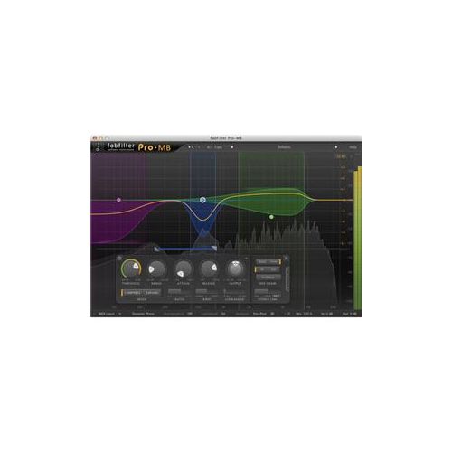  Adorama FabFilter Pro-MB Multiband Dynamics Software Plug-In, Electronic Download 11-30170