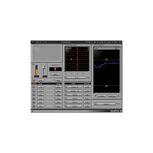  Adorama Waves UltraPitch - Harmonizing Plug-In, Native/SoundGrid, Download V5-UPD40