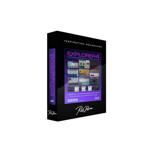  Adorama Rob Papen eXplorer 4 Bundle Upgrade for Owners of 1 or 2 RP Plug-ins, Download RPEXP4UP1