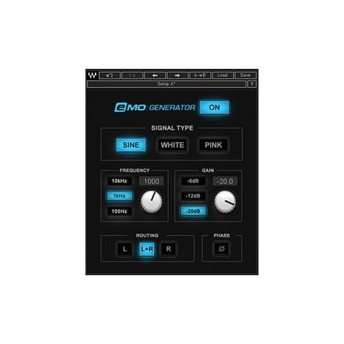  Adorama Waves eMo Signal Generator Plug-In, Native/SoundGrid, Download SGNGNRSG