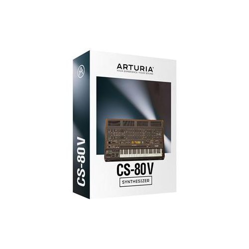  Adorama Arturia CS-80 V V3 Virtual Synthesizer Plug-In, Electronic Download 210503