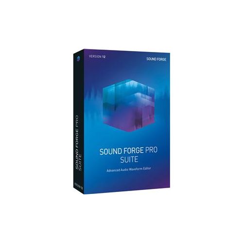  Adorama Magix SOUND FORGE Pro 12 Suite Advanced Audio Waveform Editor Software, Download ANR008259ESD