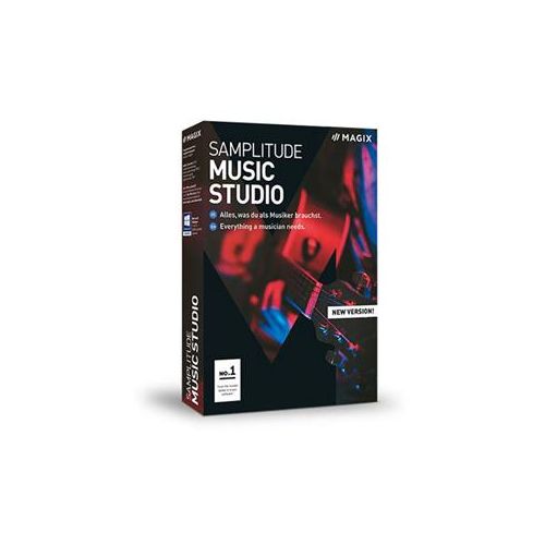  Adorama Magix Samplitude Music Studio 2019 Software, Electronic Download ANR008366ESD