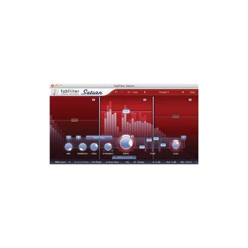  Adorama FabFilter Saturn Saturation Software Plug-In, Electronic Download 11-30176