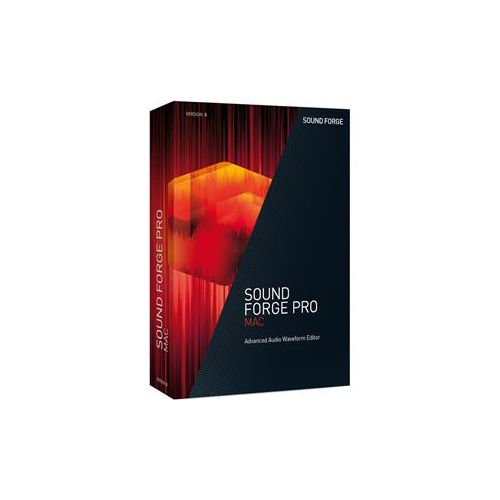  Adorama Magix SOUND FORGE Pro Mac 3 Advanced Audio Waveform Editor Software, Download ANR007608ESD