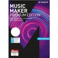 Adorama Magix Music Maker Premium Edition Production Software, Electronic Download ANR007324ESD