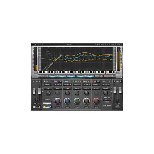  Adorama Waves H-EQ Hybrid Equalizer Plug-In, Native/SoundGrid, Download HEQTDM