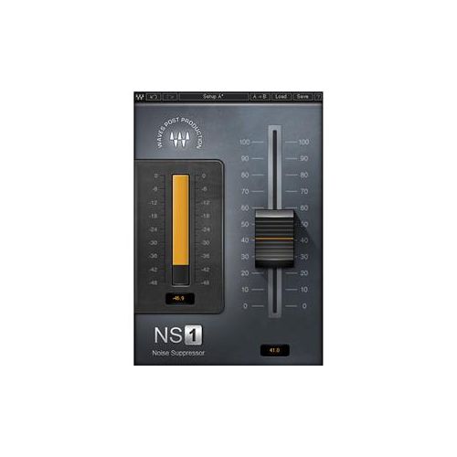  Adorama Waves NS1 Noise Suppressor Plug-In, Native/SoundGrid, Download NS1TDM