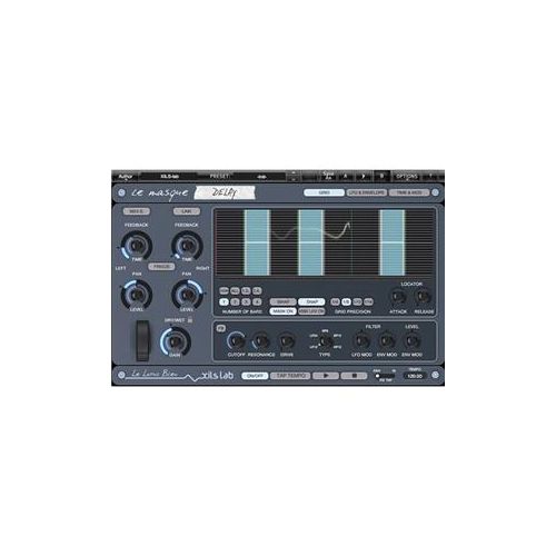  Adorama XILS Labs Le Masque Delay Software Plug-In, Electronic Download 11-31269