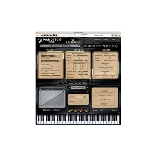  Adorama Pianoteq C. Bechstein Digital Grand Piano Virtual Instrument Software, Download 12-41633