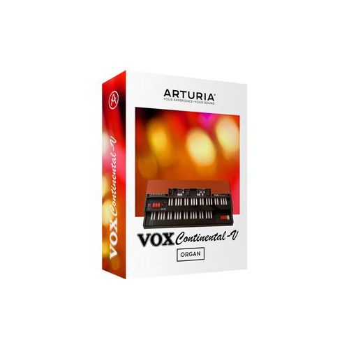  Adorama Arturia Vox Continental V V2 Virtual Organ Plug-In, Electronic Download 210514