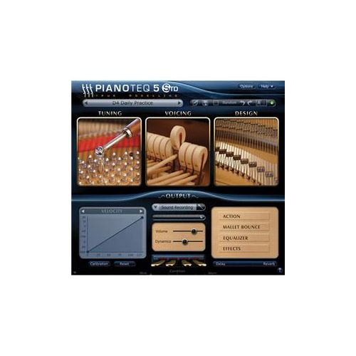  Adorama Pianoteq Virtual Piano Stage/Play to 5 Standard Software Upgrade, Download 12-41381