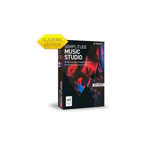  Adorama Magix Samplitude Music Studio 2019 Software, Academic, Electronic Download