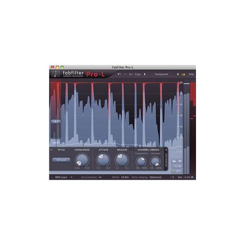  Adorama FabFilter Pro-L Limiter Software Plug-In, Electronic Download 11-30171